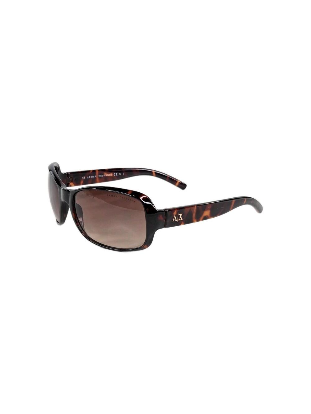 Armani Exchange AX029/N/S sunglasses in a tortoise frame with brown gradient